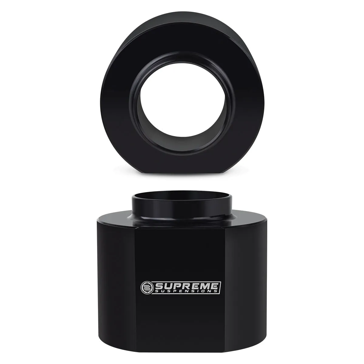 1997-2006 Jeep Wrangler TJ Front Coil Spring Lift Spacers with Supreme Suspensions MAX Performance Shock Absorbers 2WD 4WD