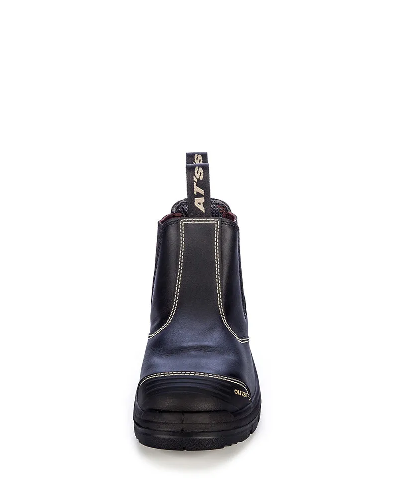 55320 Elastic Sided Boot - Black