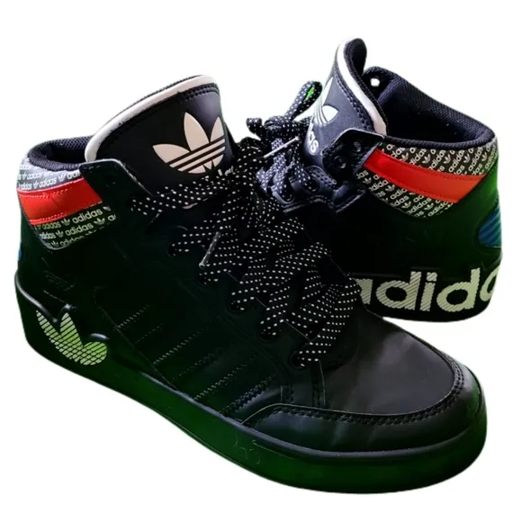 ADIDAS HARD COURT HI YOUTH SNEAKERS