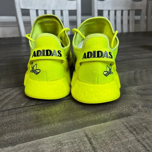Adidas NMD R1 V2 Solar Yellow Sneakers Sz 11.5