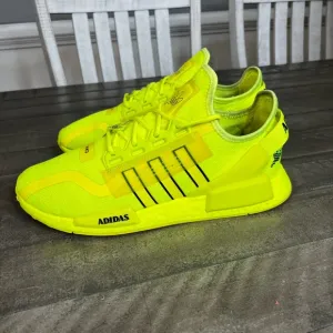 Adidas NMD R1 V2 Solar Yellow Sneakers Sz 11.5