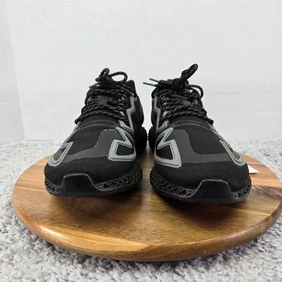 Adidas ZX 2K 4D Triple Core Black Athletic Gym Daily Sneakers Mens 9.5 FZ3561
