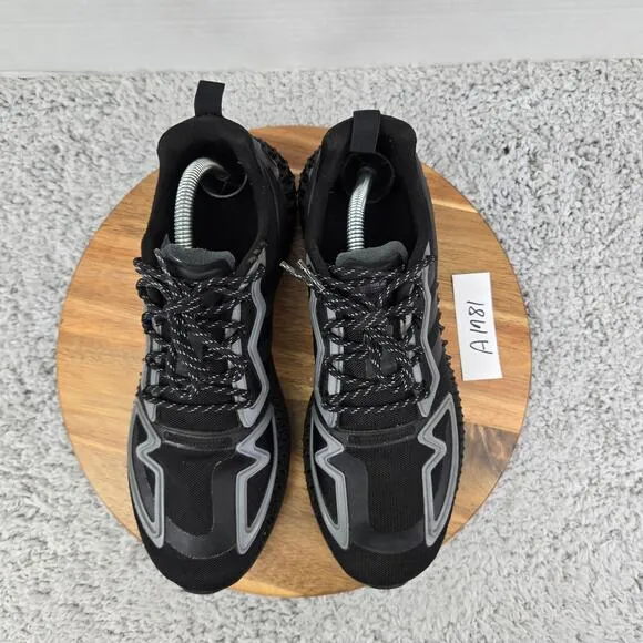 Adidas ZX 2K 4D Triple Core Black Athletic Gym Daily Sneakers Mens 9.5 FZ3561