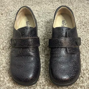 Algeria By PG Lite Slip Resistant Joleen Clogs JOL-422 Leather Upper 42