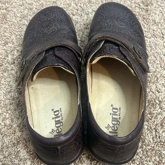 Algeria By PG Lite Slip Resistant Joleen Clogs JOL-422 Leather Upper 42