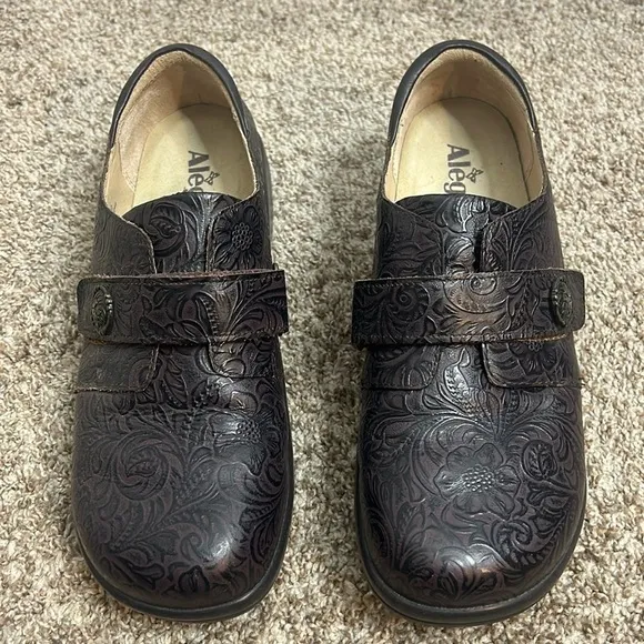 Algeria By PG Lite Slip Resistant Joleen Clogs JOL-422 Leather Upper 42