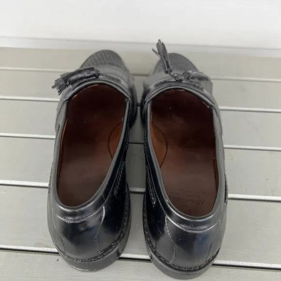 Allen Edmonds Cody Tassel Loafers Mens Size 12 Black Leather Dress Shoes 1809