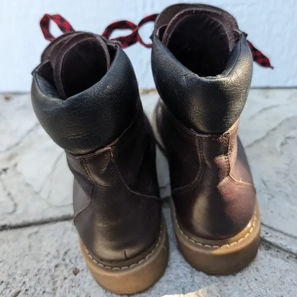 Anthropologie Joie Brown Retro Norfolk Hiker Boots Size 37.5