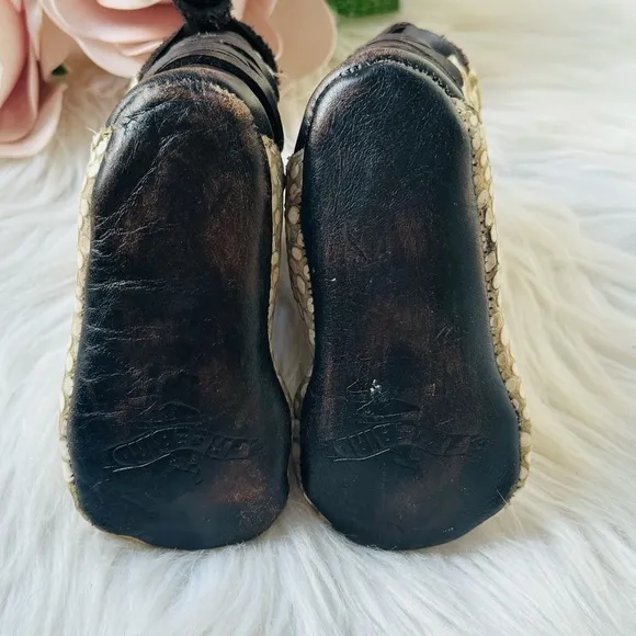 Baby FreeBird Coal White Snake Boots