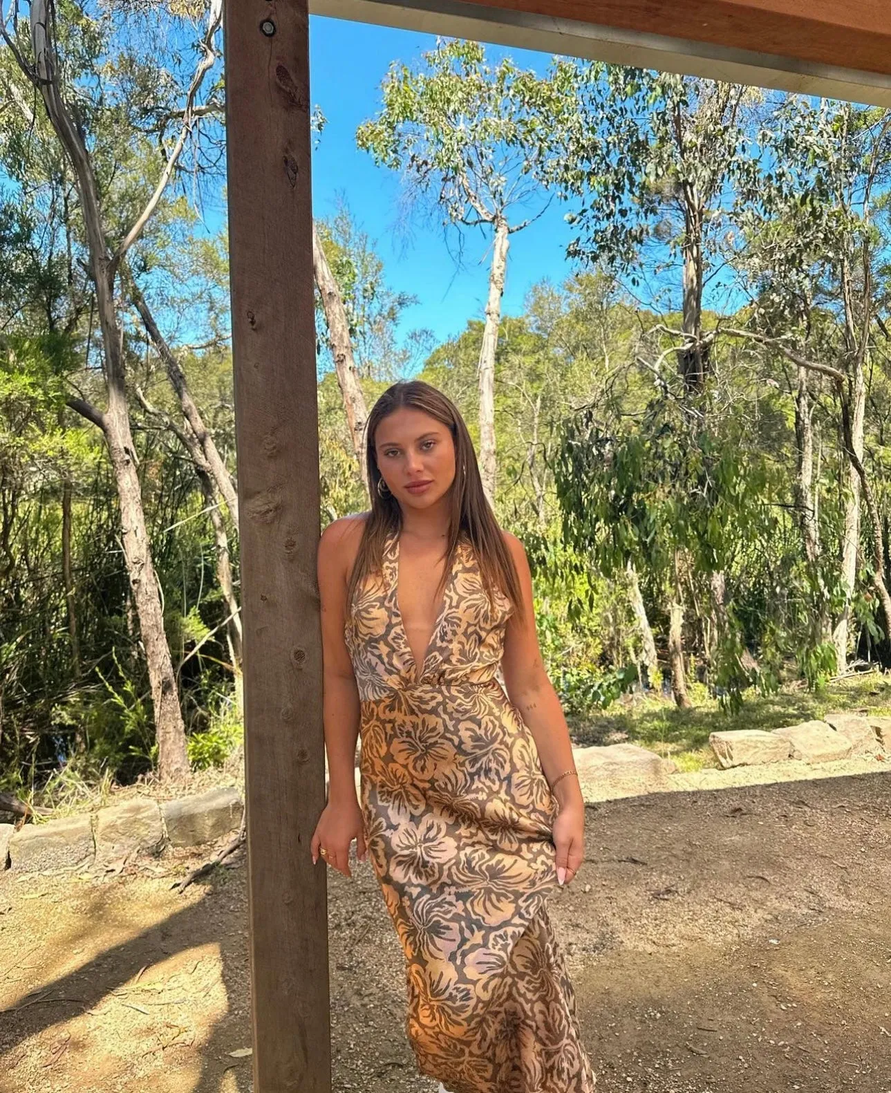Bec & Bridge - Samara Halter Maxi dress