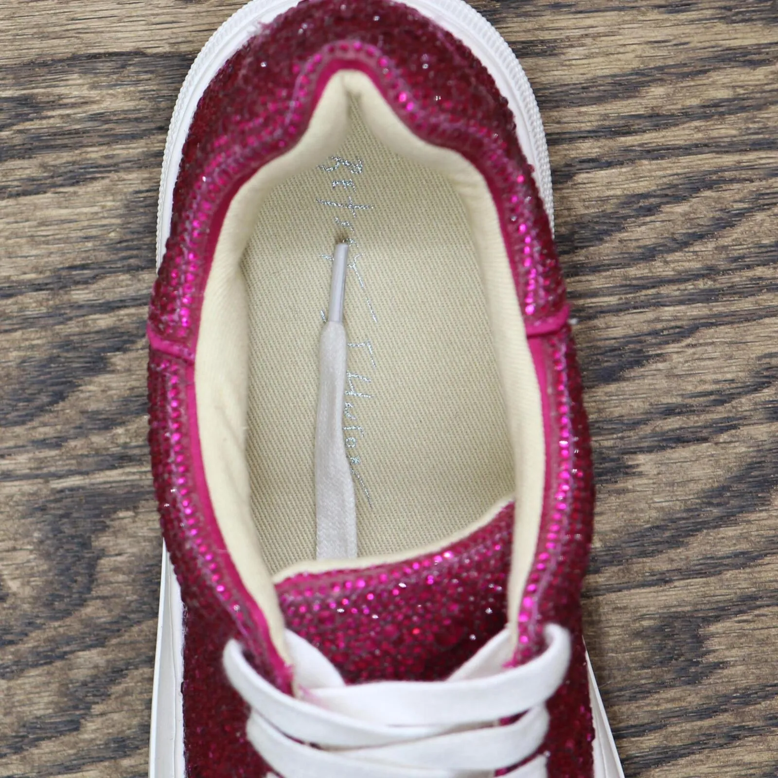 Betsey Johnson Women's Sidny Sneakers Women's Shoes SB-SIDNY Fuschia Pink 6M
