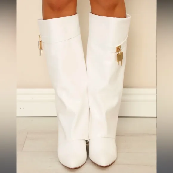Big City Dreams Boots - White