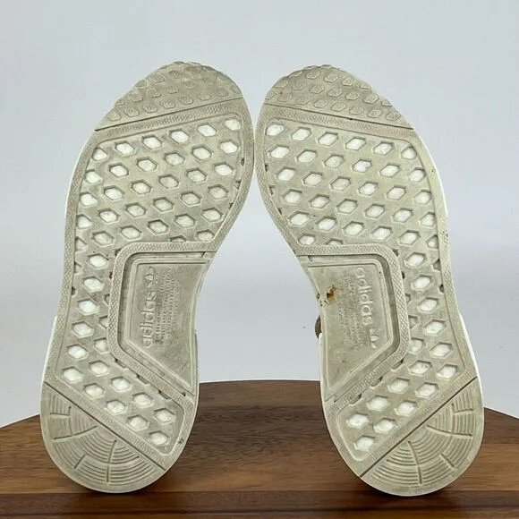 Big Kids Adidas Disney Little Mermaid White NMD Athletic Shoes Sneakers Size 5 Y