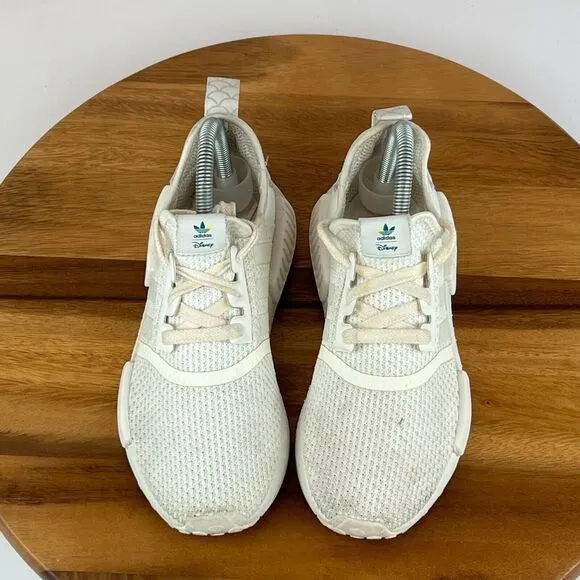 Big Kids Adidas Disney Little Mermaid White NMD Athletic Shoes Sneakers Size 5 Y
