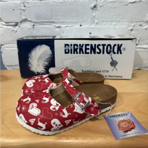 Birkenstock Kids Maria, BF Reindeer Heart Red, 29 EU, 11 US