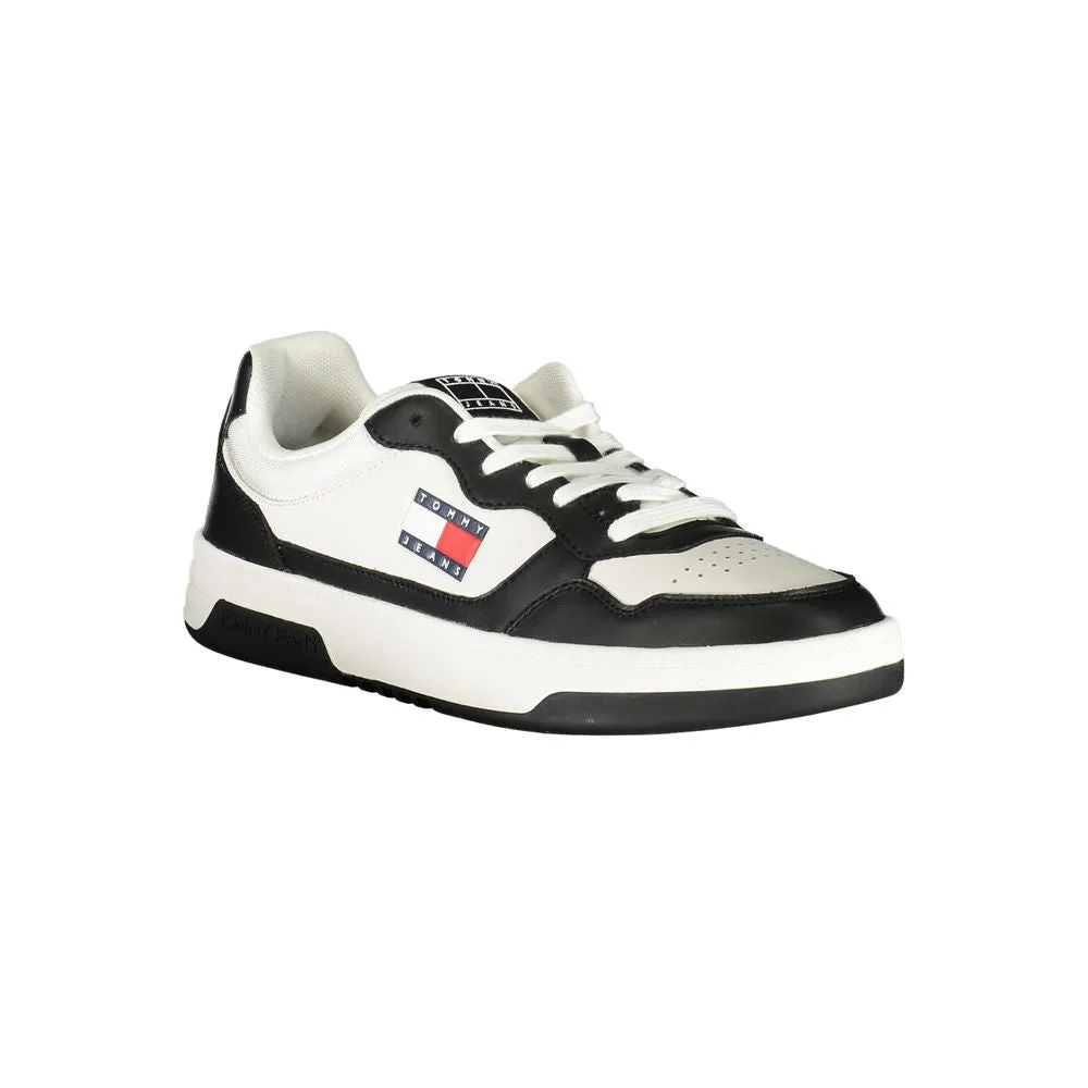 Black Leather Men Sneaker