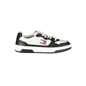 Black Leather Men Sneaker