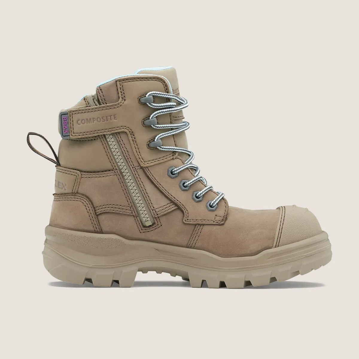 Blundstone 8863 Ladies Rotoflex 6in Zip Safety Boot