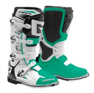 Botas de Moto Sg-10 Blanco Verde Gaerne