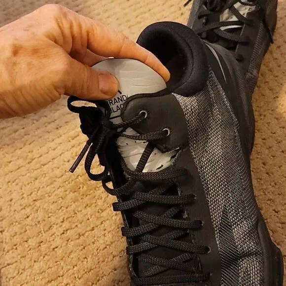 Brand black los Angeles sneakers size men'…