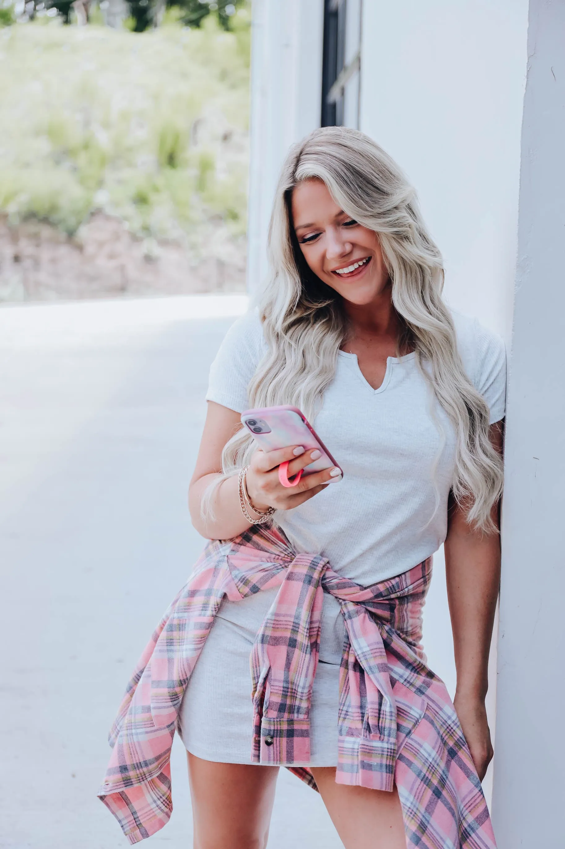 Bridget Ribbed Mini Dress