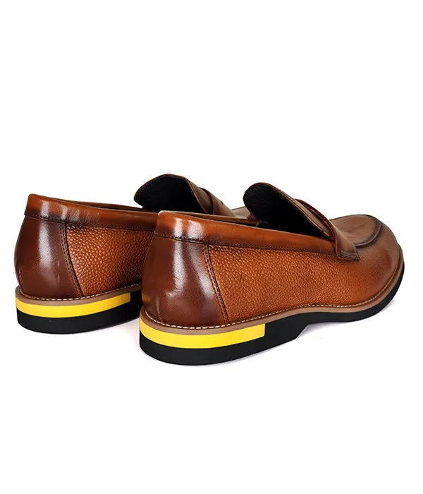 Brown Aldo Penny Loafers