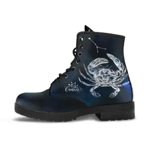 Cancer Crab Zodiac Vegan Boots Astrology June July Birthdays