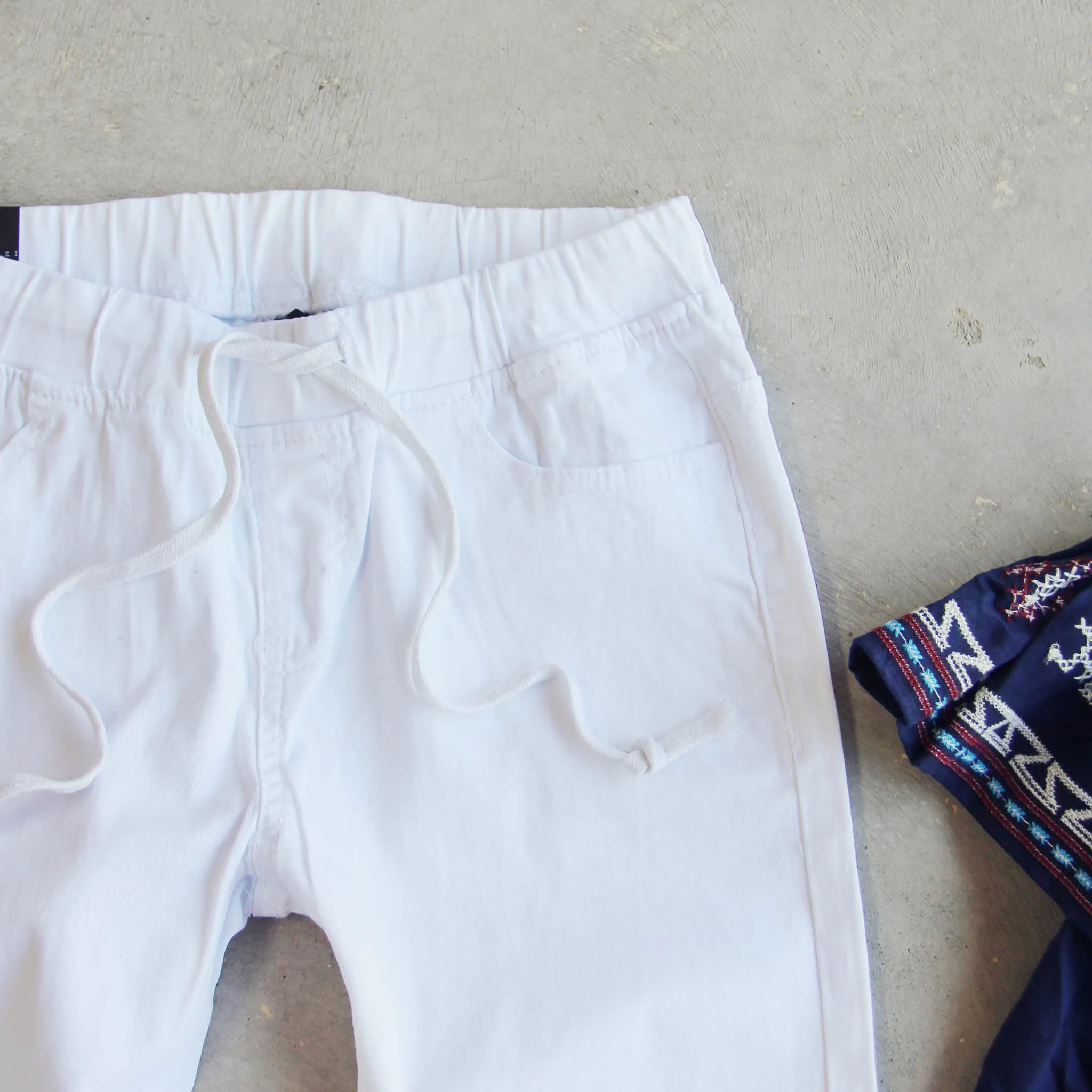 Canyon Sugar Pants in White