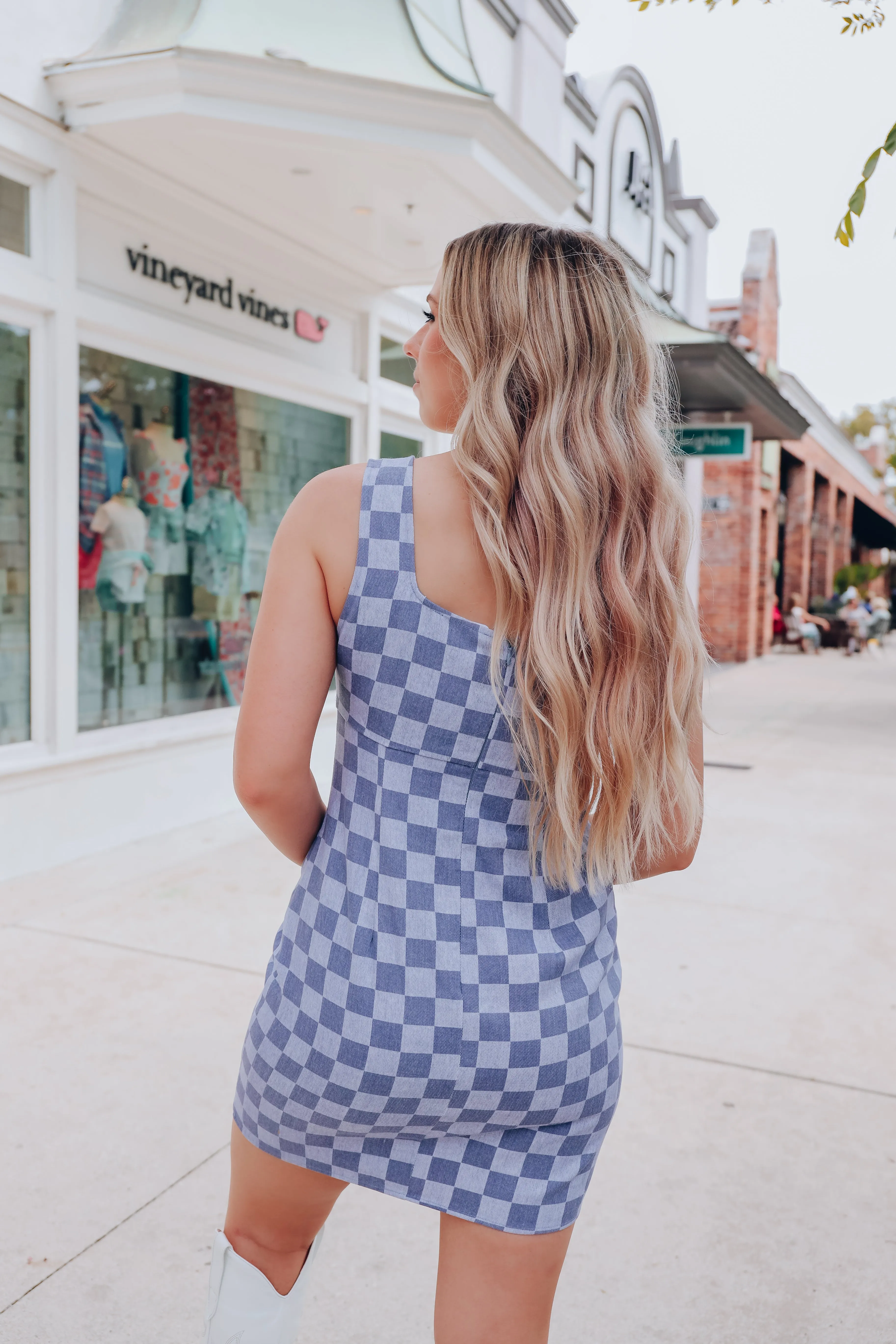 Checkin' In Cotton Mini Dress