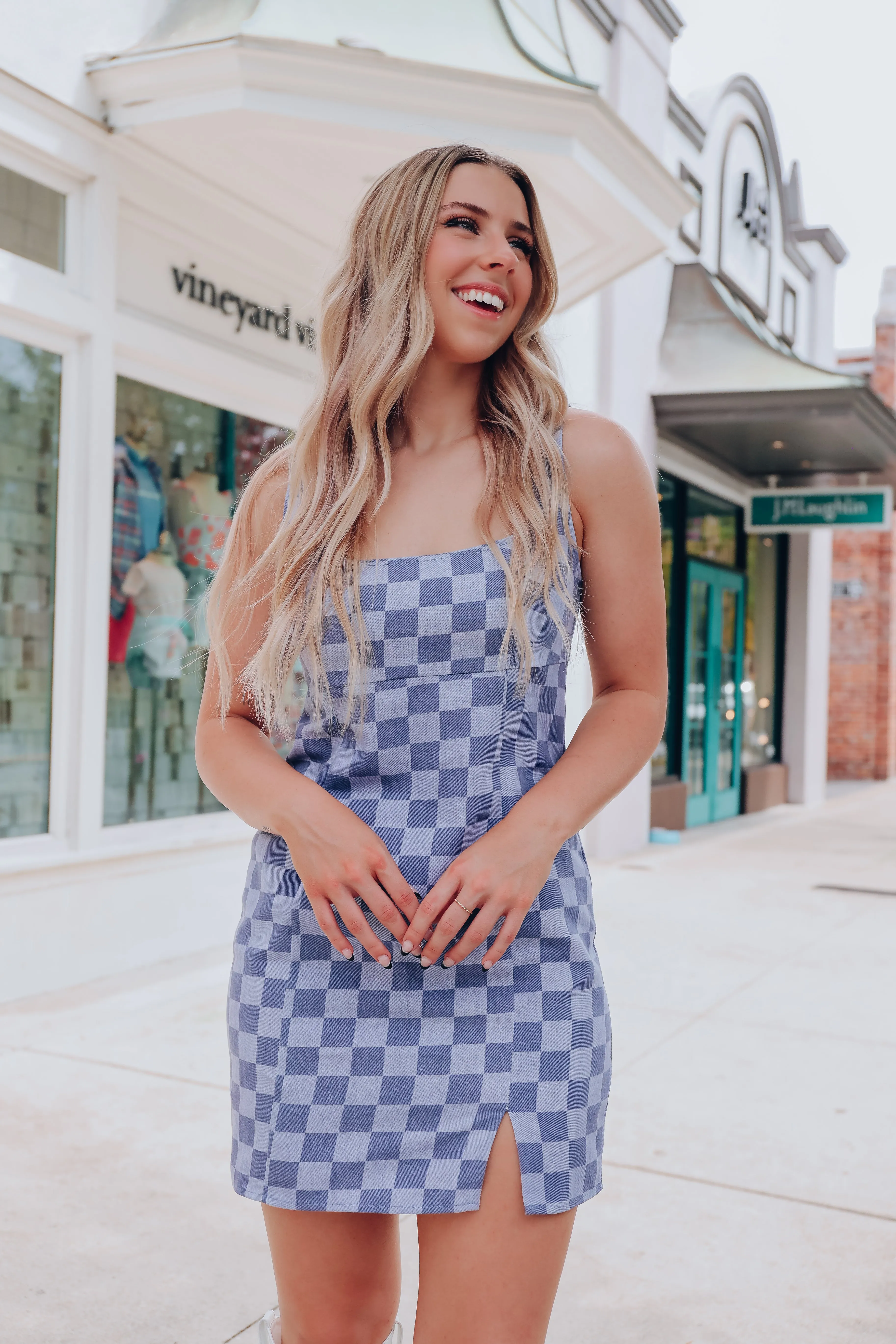 Checkin' In Cotton Mini Dress