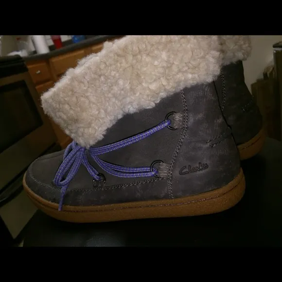 Clark Ariana Mae Boots Size 4G NEW