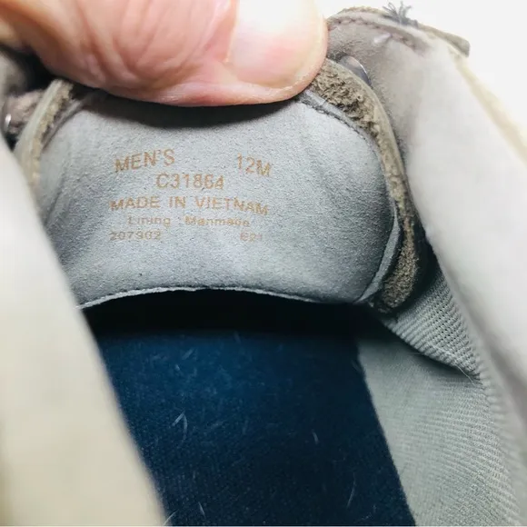 Cole Haan Gray Leather Sneaker Boots