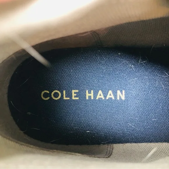 Cole Haan Gray Leather Sneaker Boots