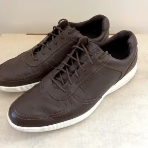 Cole Haan Men's Grand Tour Sport Oxford Sneakers Leather Size‎ 8M Chestnut
