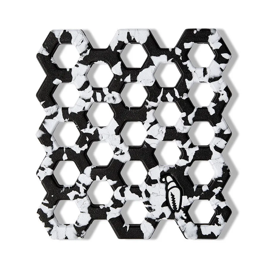 Crab Grab Crab Trap Traction - Black White Swirl