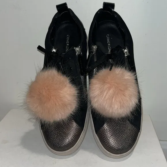 CRIME LONDON Pom Pom sneakers