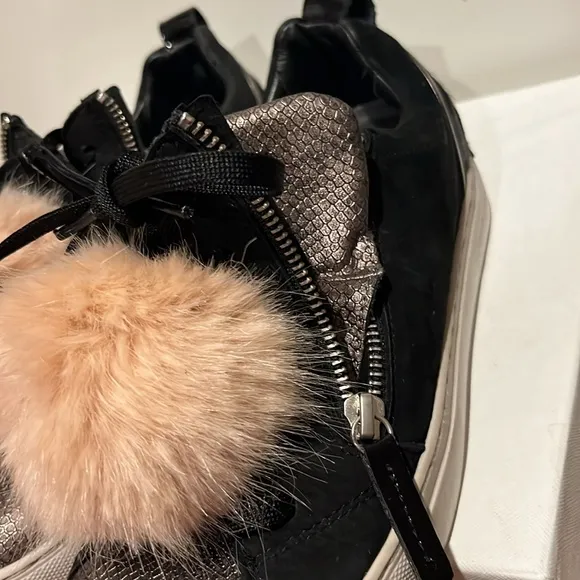 CRIME LONDON Pom Pom sneakers