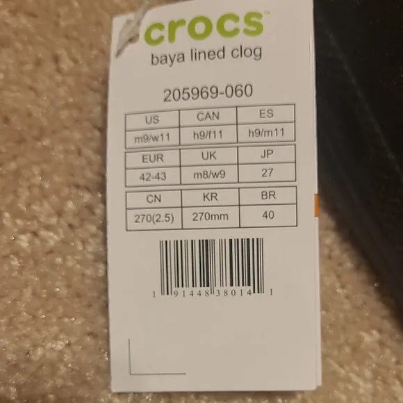 Crocs Black Clogs
