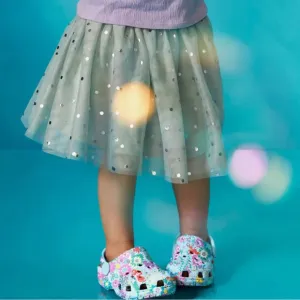 Crocs Disney Vera Bradley Shoes Little Mermaid Ariel Clog Size Kid Juniors 5 NEW