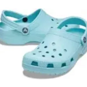 CROCS KIDS CLASSIC GLOW BLUE SIZE C8