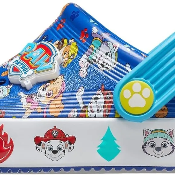 Crocs Toddler Paw Patrol Off Court Clog - Blue NWT, Toddler 4