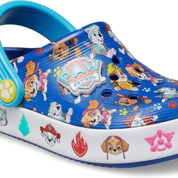 Crocs Toddler Paw Patrol Off Court Clog - Blue NWT, Toddler 4