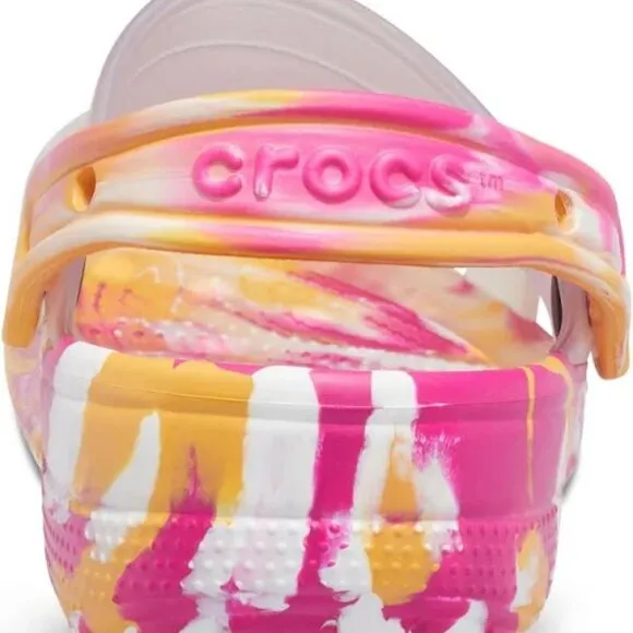 Crocs Unisex Adult Classic Translucent Marbled Clog Sizes 11/ 12 M