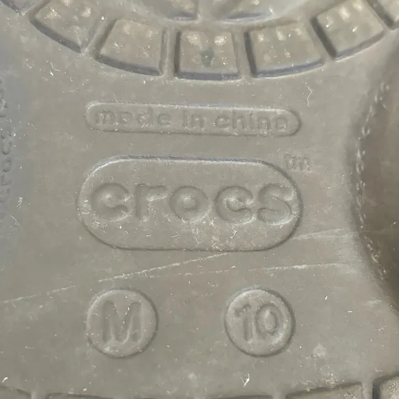CROCS x Disney Mickey Mouse Brown Clogs Men’s Size 10