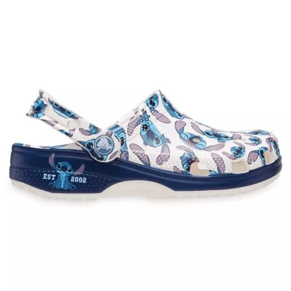 CROCS Stitch Clogs Kids Size 9 / C9 Lilo &amp; Stitch Disney NWT Boys Girls NEW