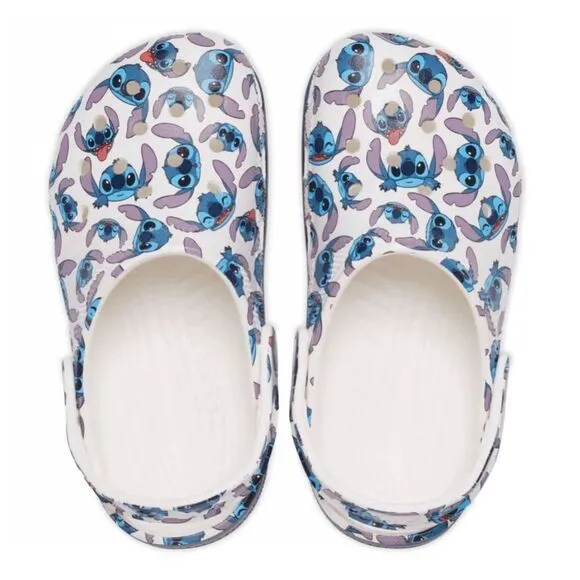 CROCS Stitch Clogs Kids Size 9 / C9 Lilo &amp; Stitch Disney NWT Boys Girls NEW