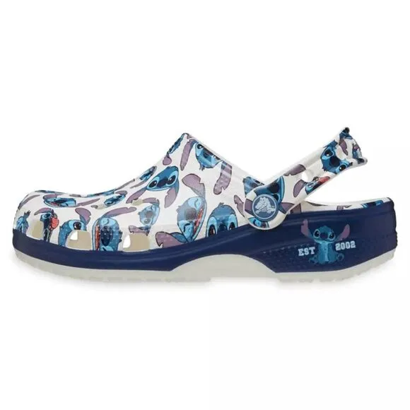 CROCS Stitch Clogs Kids Size 9 / C9 Lilo &amp; Stitch Disney NWT Boys Girls NEW