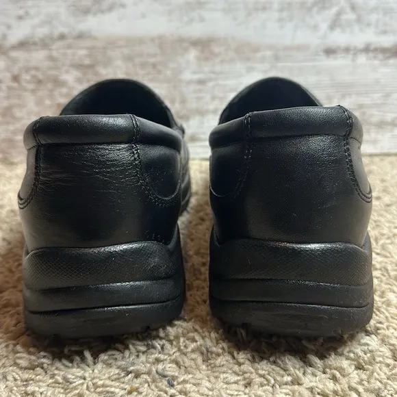 Dansko Wayne Black Leather Full Grain Casual Loafers Mens Size 43