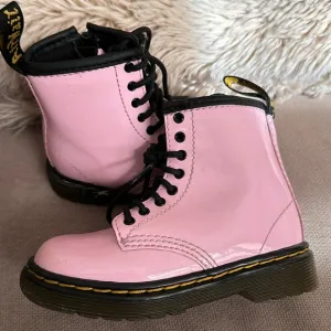 Dr. Martens Patent Pink Boots