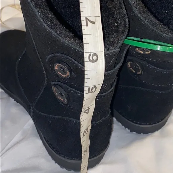 EMU Australia Anda Teens Black Boots Sz 4 girl